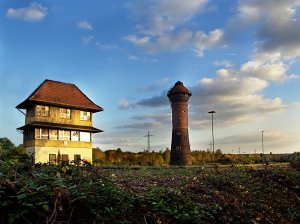 Wasserturm und Stellwerk 2 Duisburg-Wedau