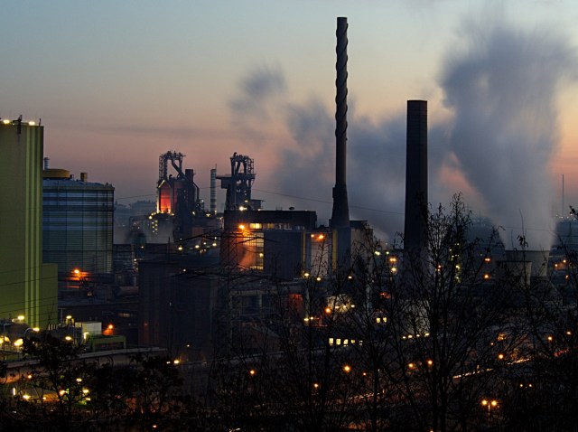 Hochofenanlage Thyssen Duisburg-Beeckerwerth