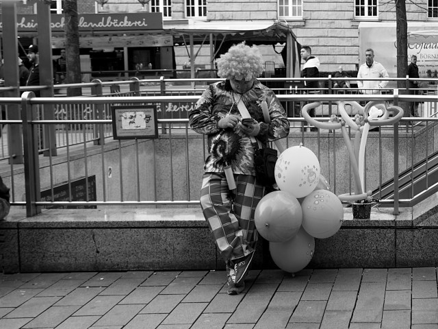 Päuschen für den Clown