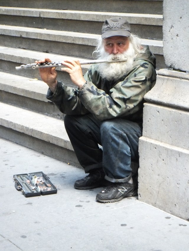 Musik auf der Wallstreet