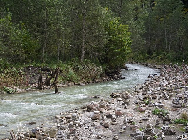 Partnach mit Steinmännchenmeer