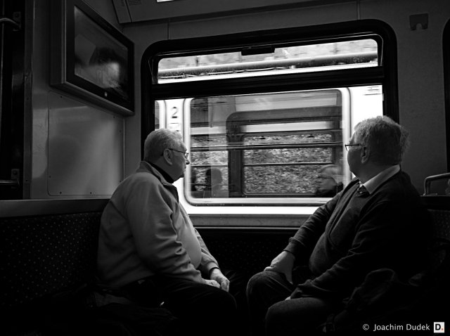 Blick aus dem Fenster