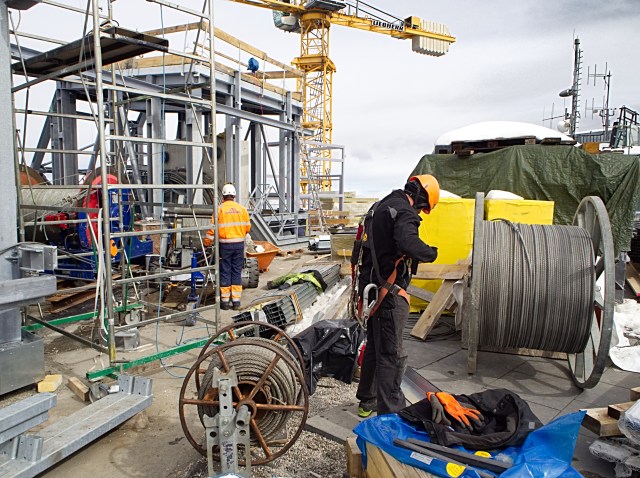 Baustelle Bergstation Zugspitze