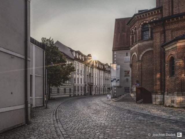 Luitpoldstraße - Blick Richtung Residenzplatz
