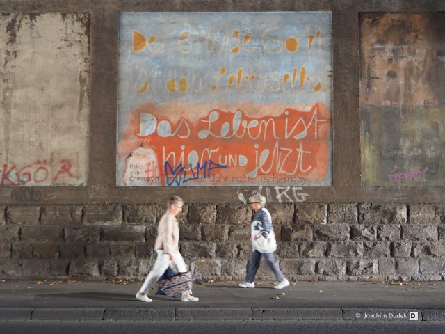 Das Leben ist hier und jetzt